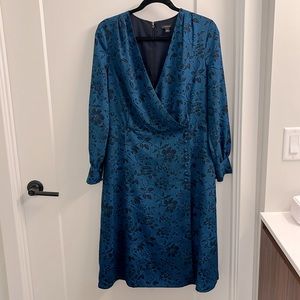 Ann Taylor Floral Print Dress, Size 8